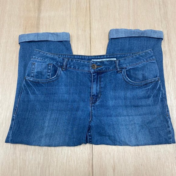 Dkny Denim - dkny cropped jeans women blue size 12